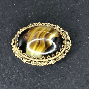 Glass Brooch